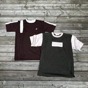 LOT OF 2 Designer Mens T Shirts - Guy Laroche